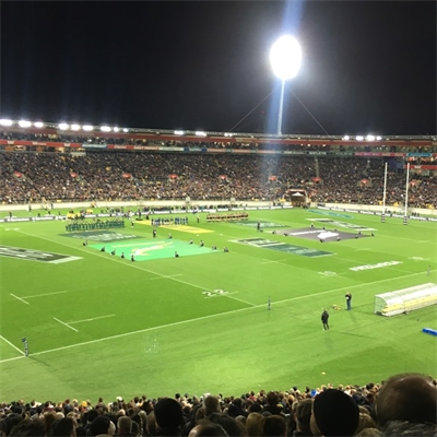 Watching the All Blacks loose against South Africa