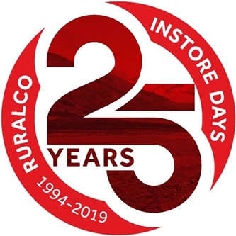 Ruralco Celebrates 25 years of Instore Days on 4th & 5th July 2019
