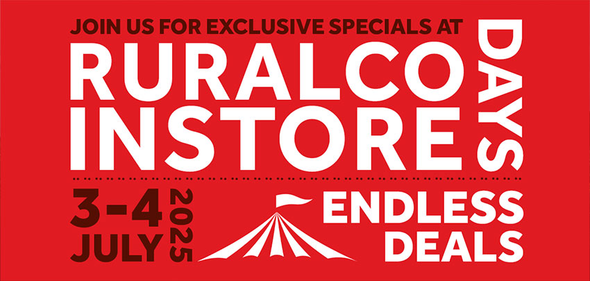 Ruralco Instore Days - 3-4 July