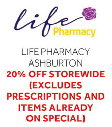 Life Pharmacy Ashburton