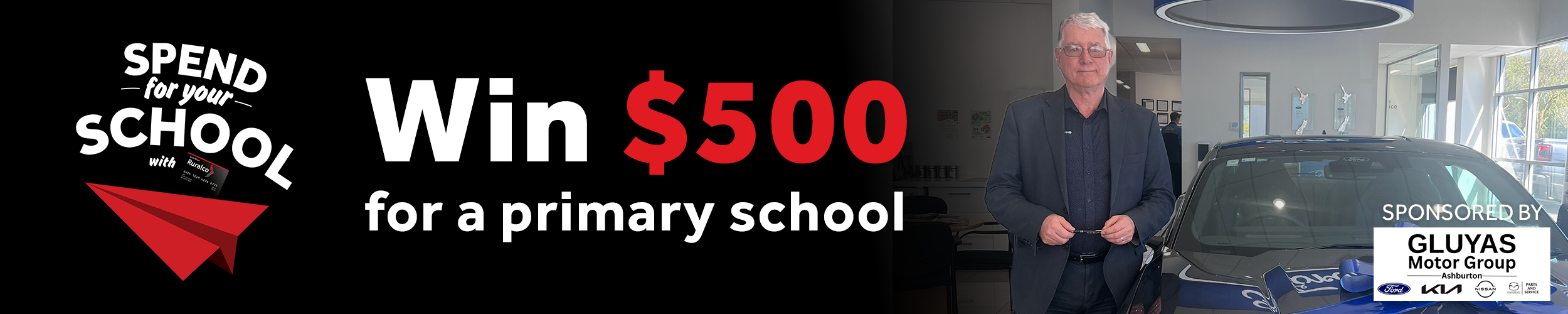Win $500 for a primary school of your choice