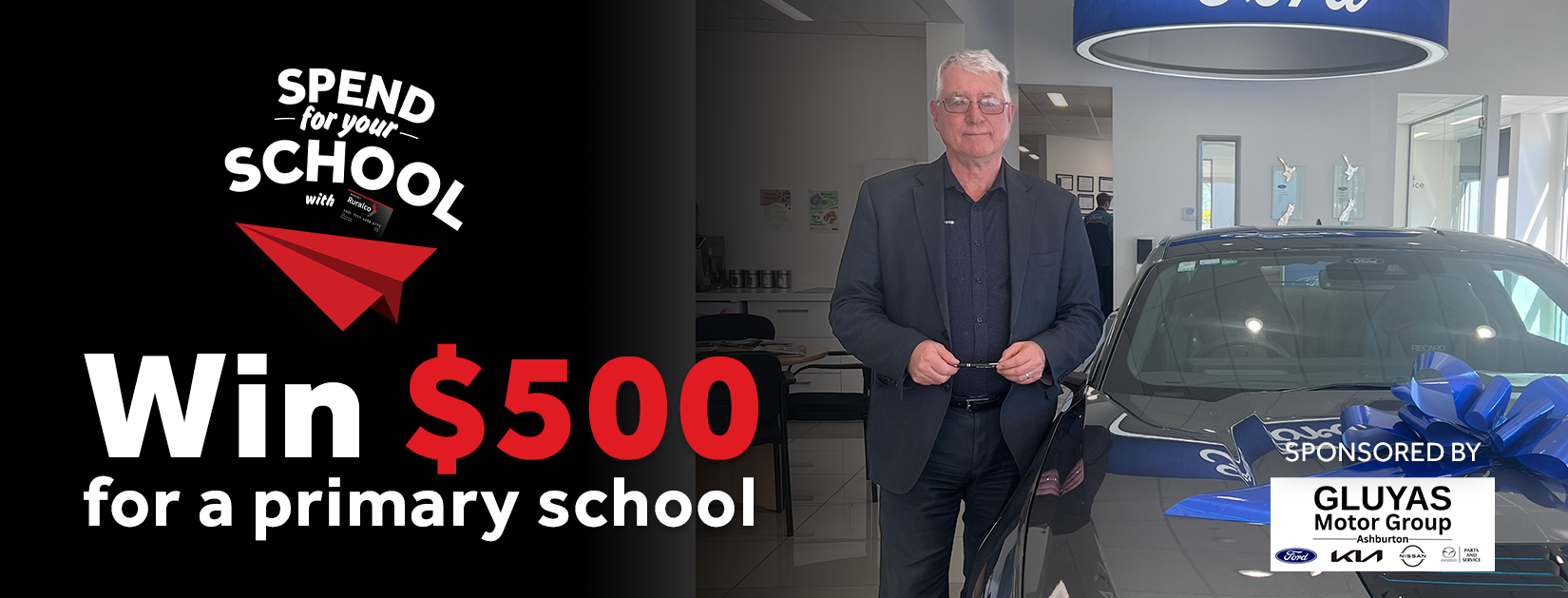 Win $500 for a primary school of your choice