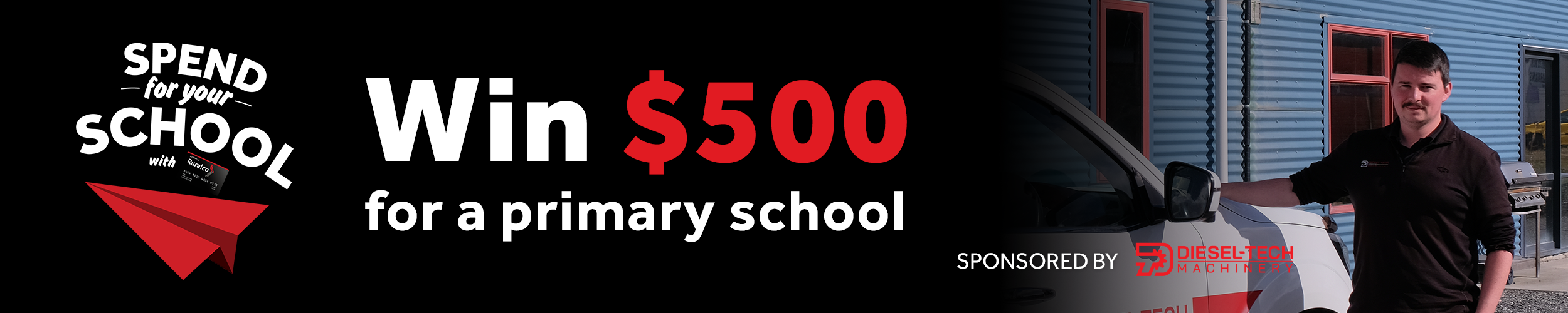 Win $500 for a primary school of your choice