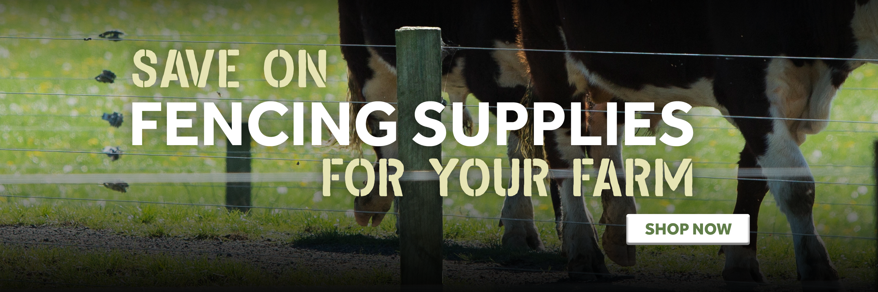 Shop fencing supplies for your farm today