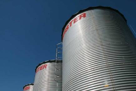 Grain silos