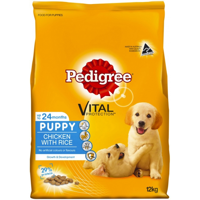 pedigree puppy food 12kg